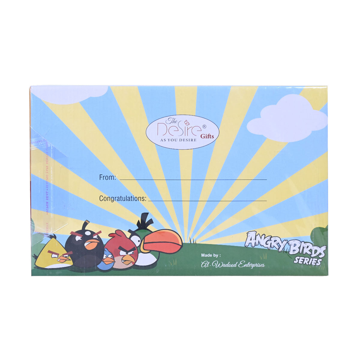 Johnson's Angry Birds The Desire Baby Gift Set, 5 Pieces