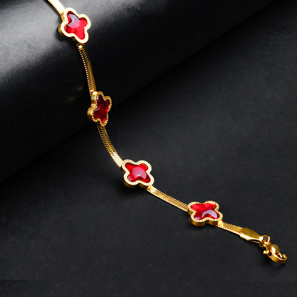 3mm Golden Red Vancleef -316L