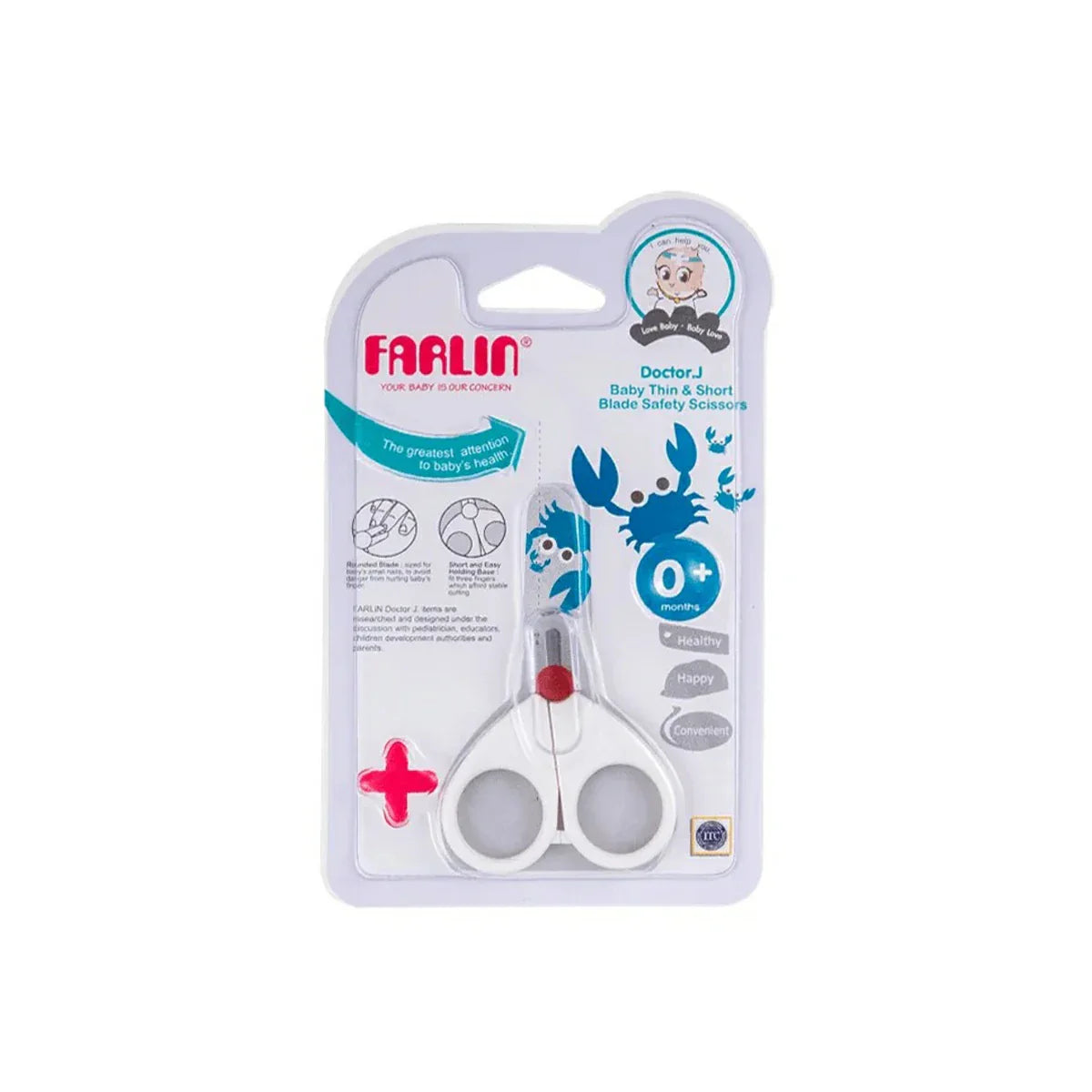 Farlin Thin & Short Blade Scissor