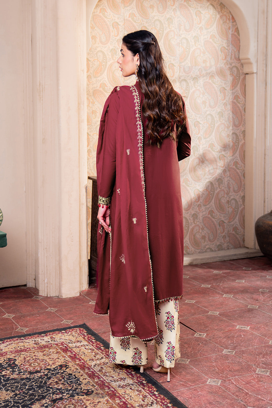 Embroidered - 3 Pc Lawn Suit (Lawn Dupatta)