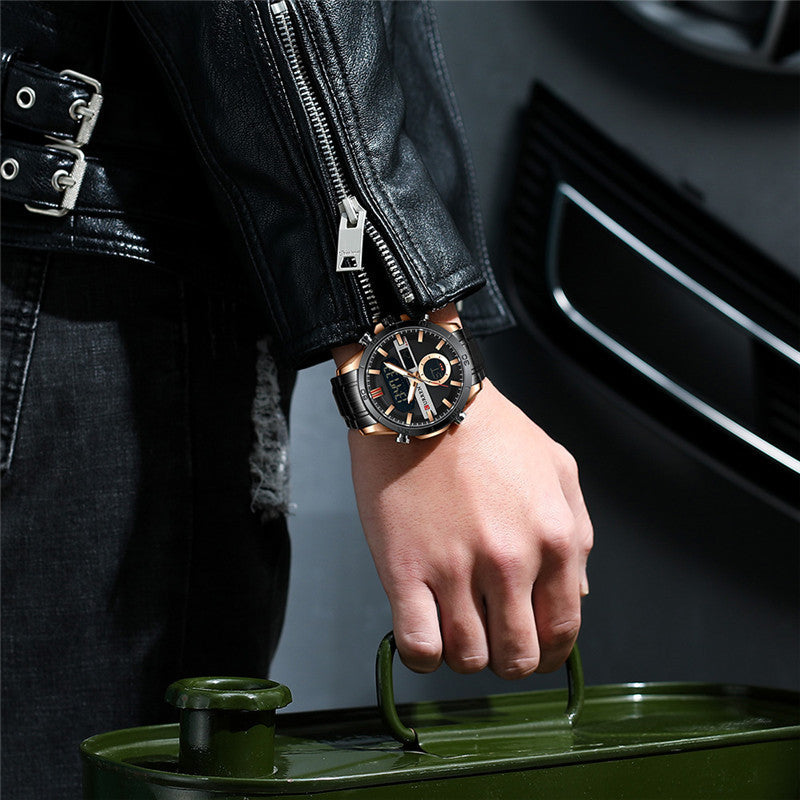 CURREN 8384 Men's Stainless Steel Watch