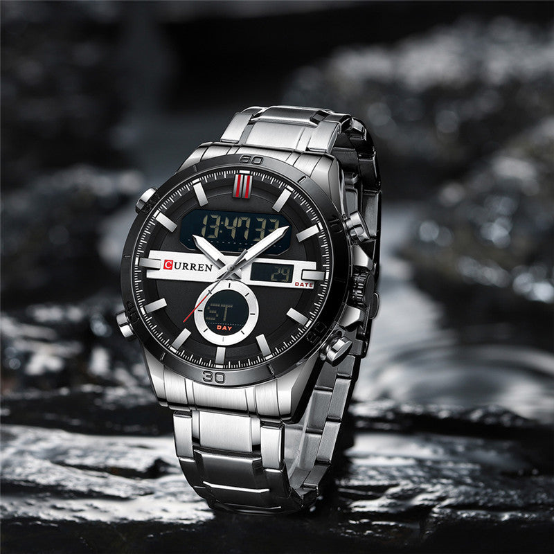 CURREN 8384 Men's Stainless Steel Watch
