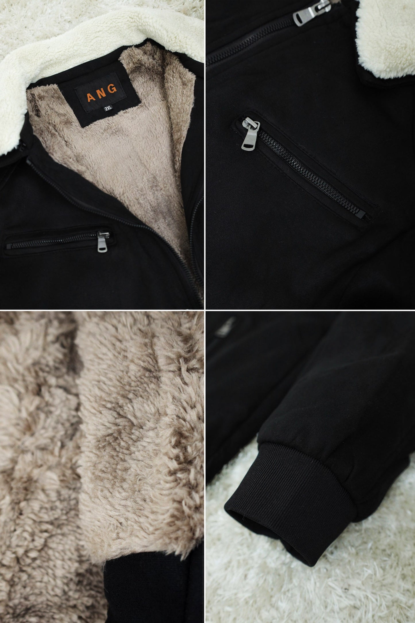 Designed To Blow Your Mind Zipper Men's Suede Jacket