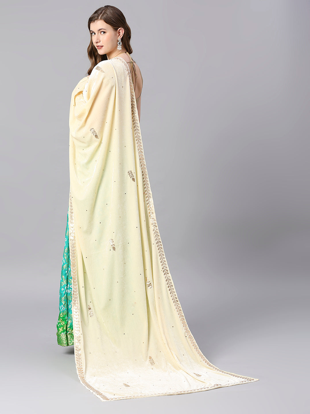 Gotta Patti Work Velvet Dupatta