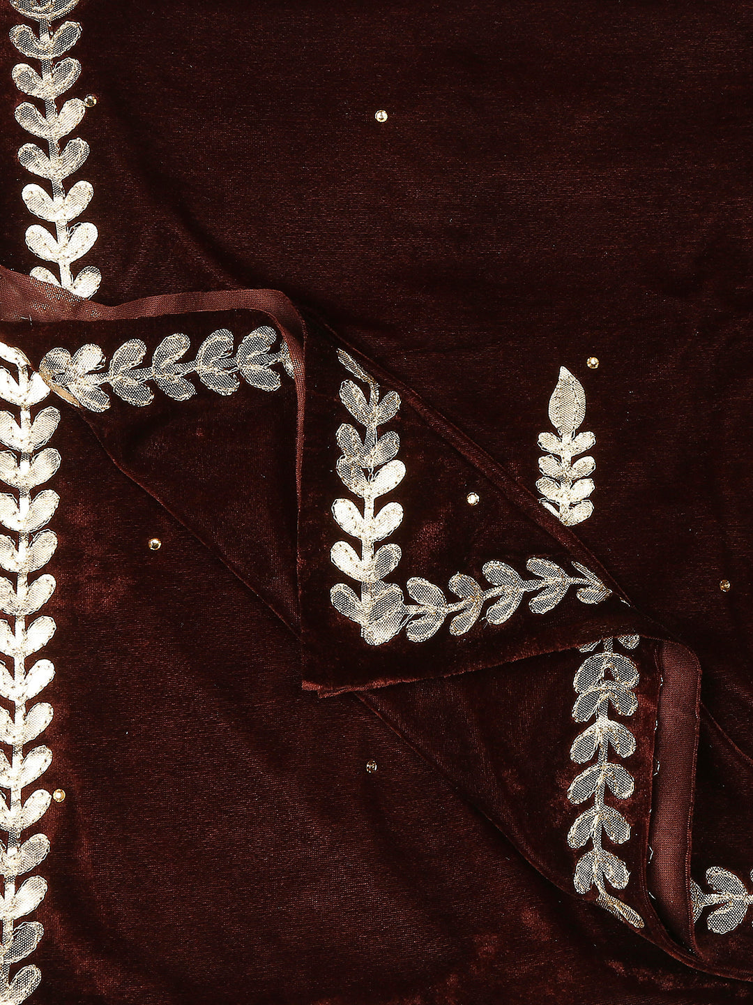 Gotta Patti Work Velvet Dupatta