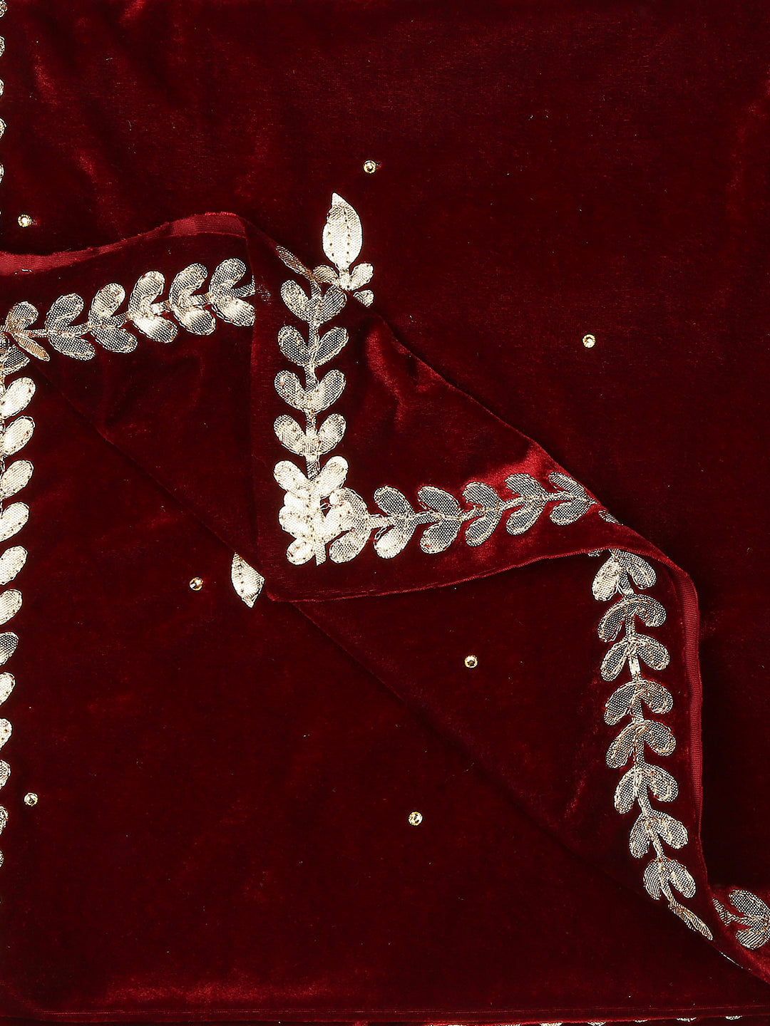 Gotta Patti Work Velvet Dupatta