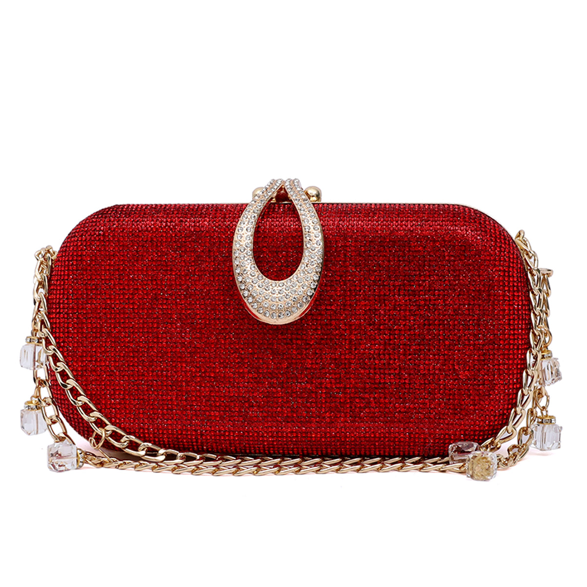 Red Fancy Clutch C00C20330