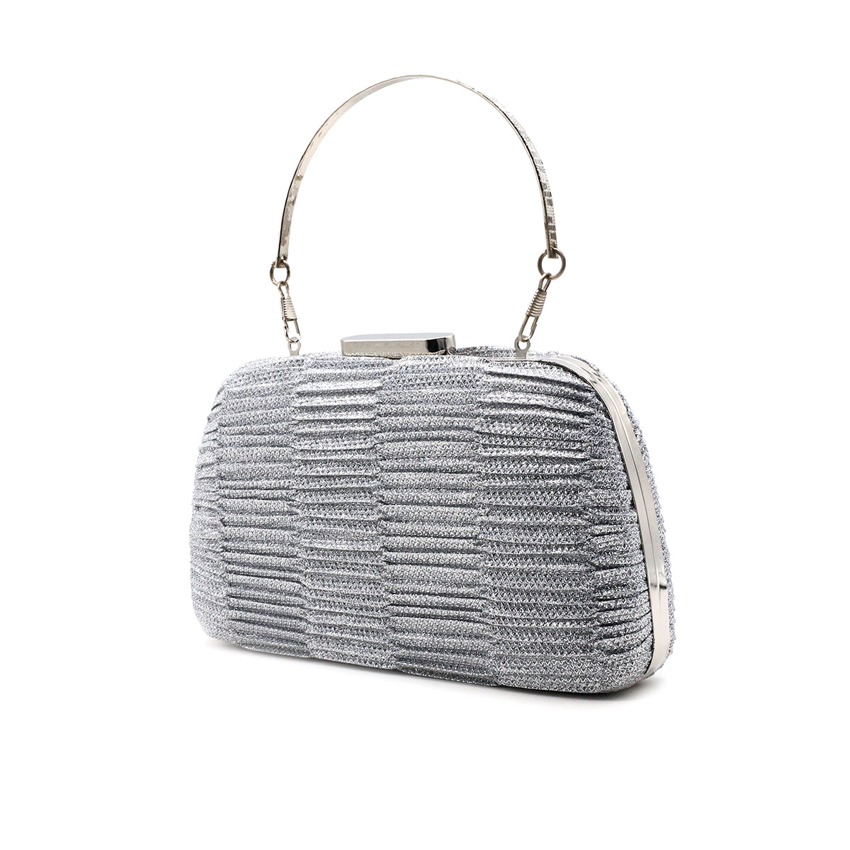 Silver Fancy Clutch CLLC20073