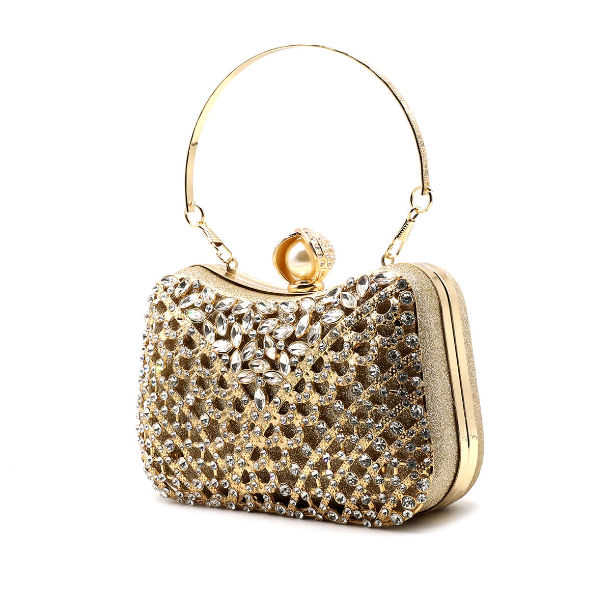 Golden Fancy Clutch CLLC20071