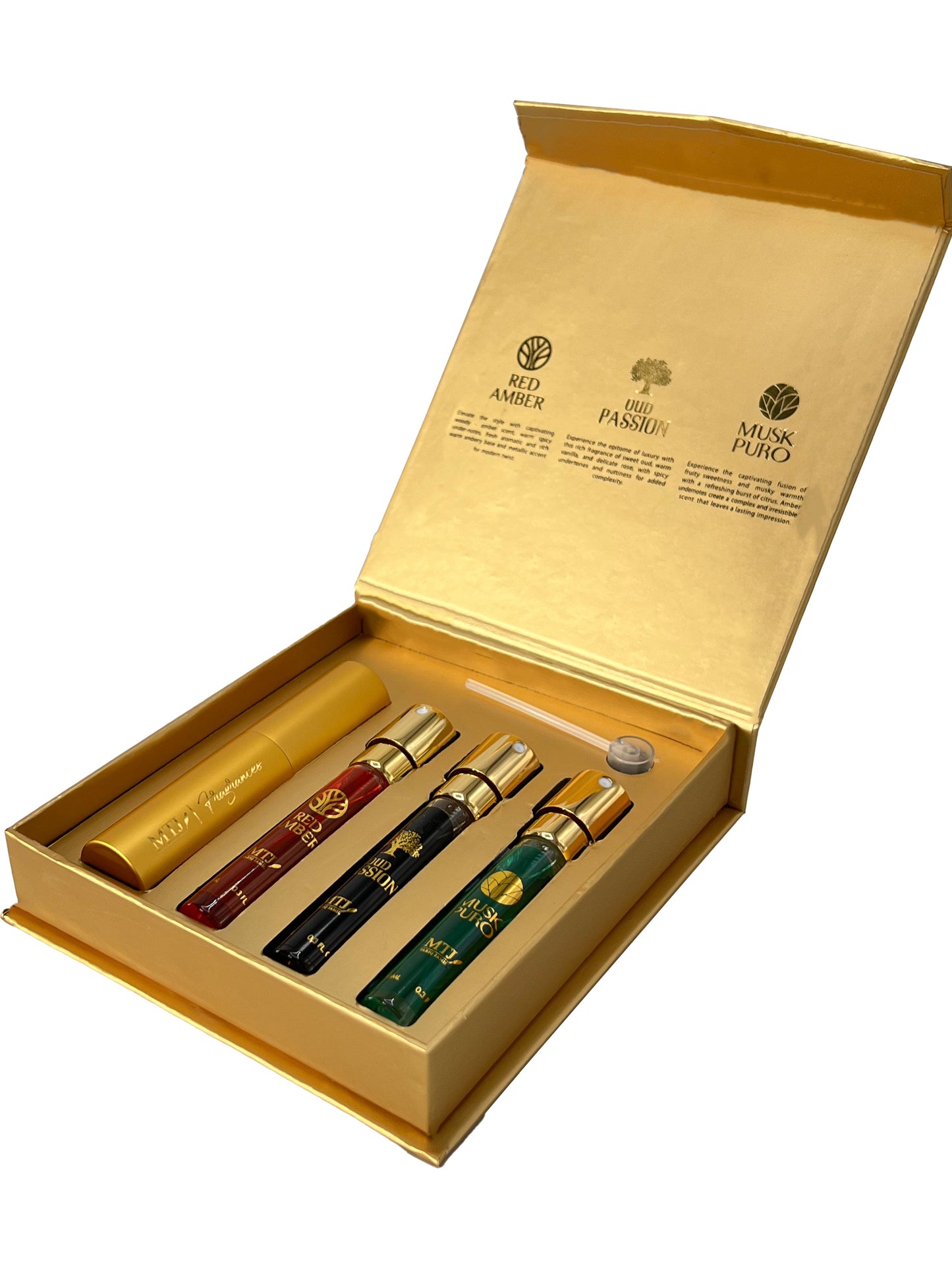 THE GOLD COLLECTION DISCOVERY SET | 3 Fragrances + Atomiser