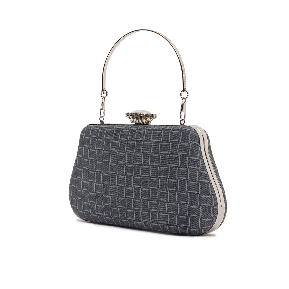Grey Fancy Clutch C00C20359