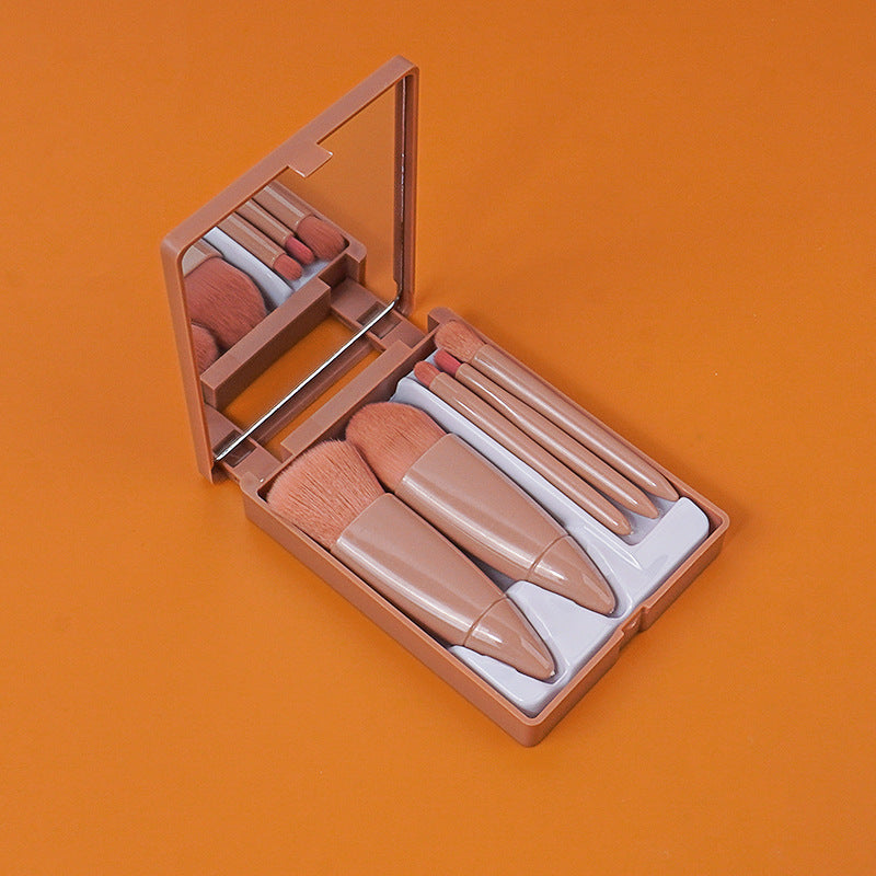 5 Pcs Plastic Box Brushes Set