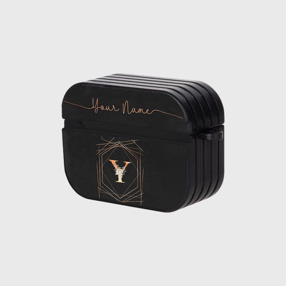 Apple Airpods Pro 2 ( 2nd Gen ) Cover - Personalized Alphabet Series - Silicon Airpods Case