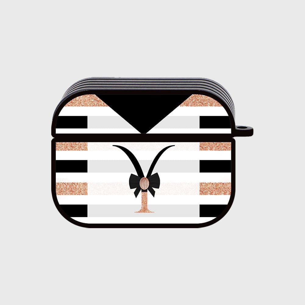 Apple Airpods Pro 2 ( 2nd Gen ) Cover - Personalized Alphabet Series - Silicon Airpods Case
