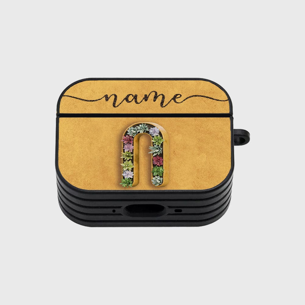 Apple Airpods Pro 2 ( 2nd Gen ) Cover - Personalized Alphabet Series - Silicon Airpods Case