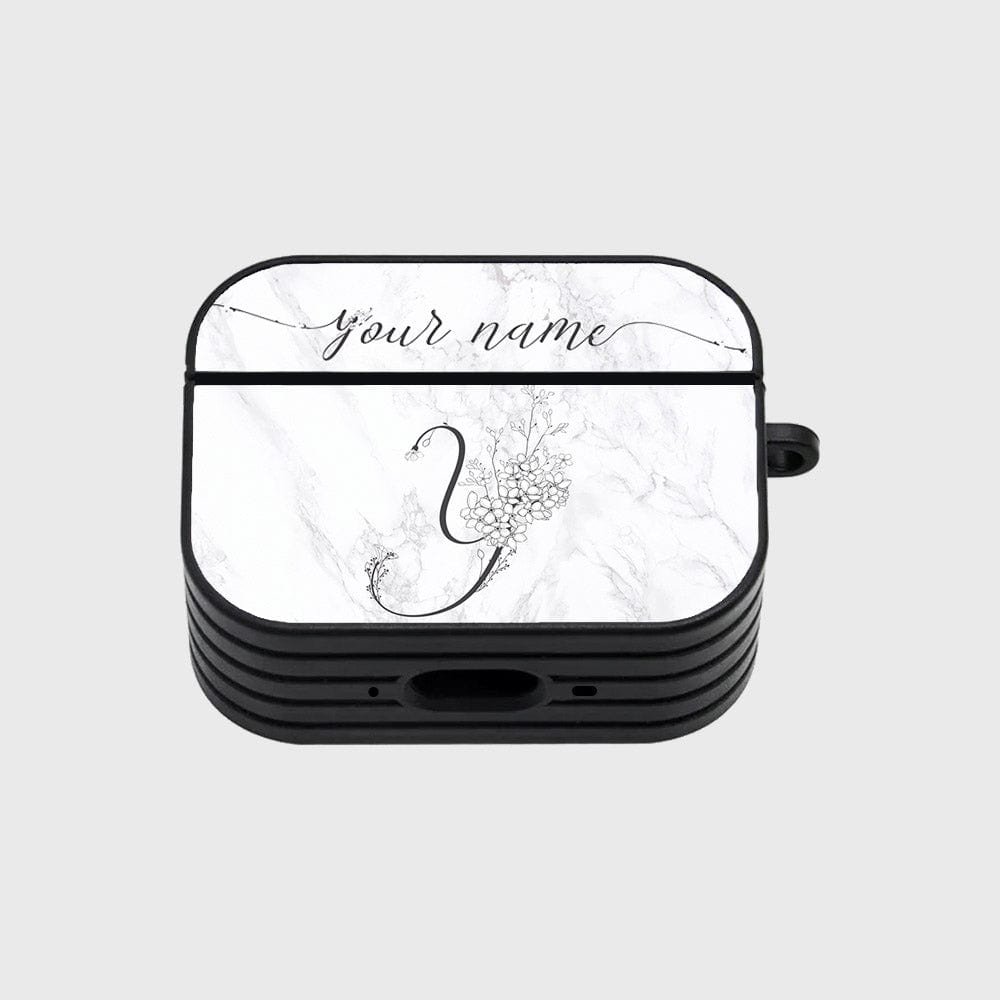 Apple Airpods Pro 2 ( 2nd Gen ) Cover - Personalized Alphabet Series - Silicon Airpods Case