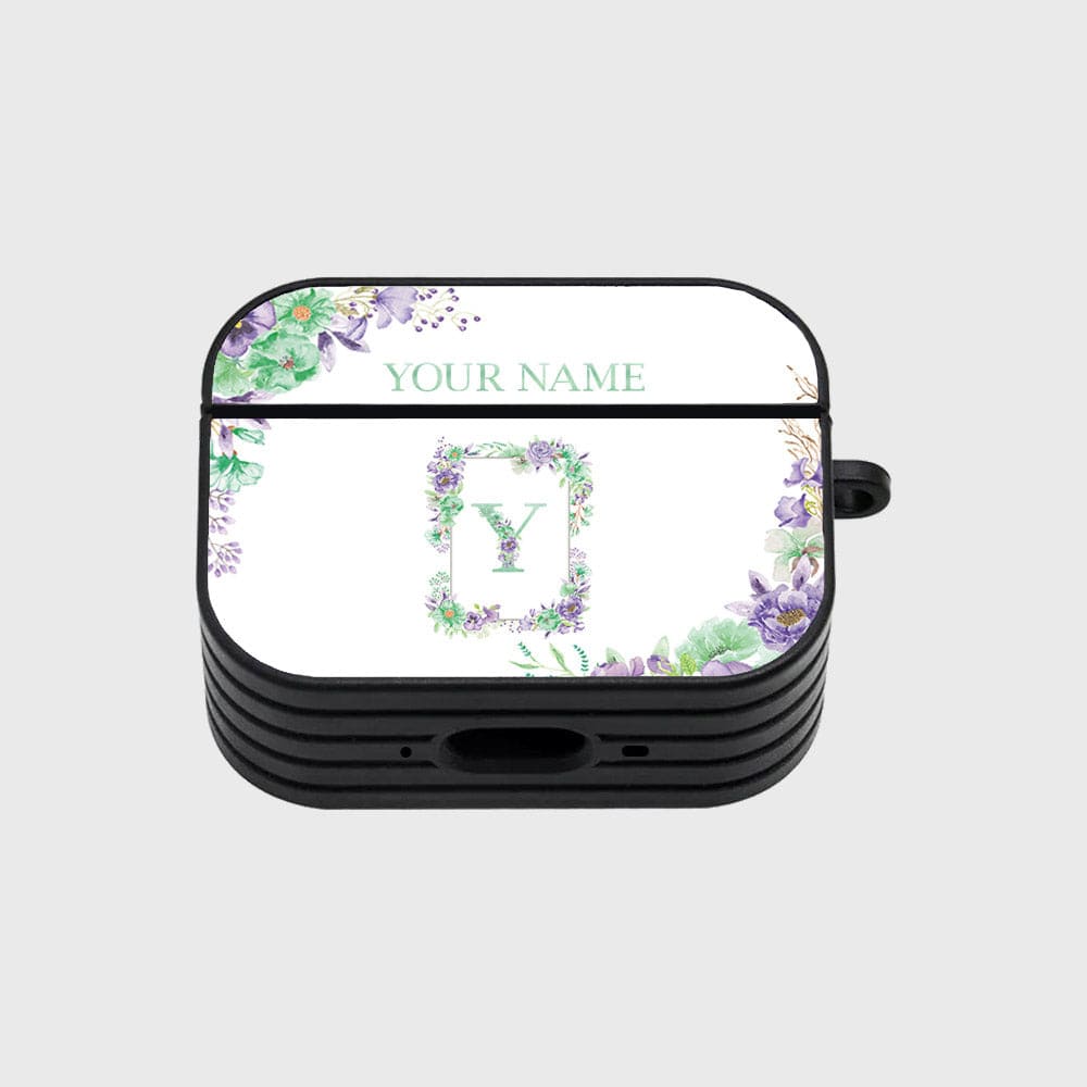Apple Airpods Pro 2 ( 2nd Gen ) Cover - Personalized Alphabet Series - Silicon Airpods Case