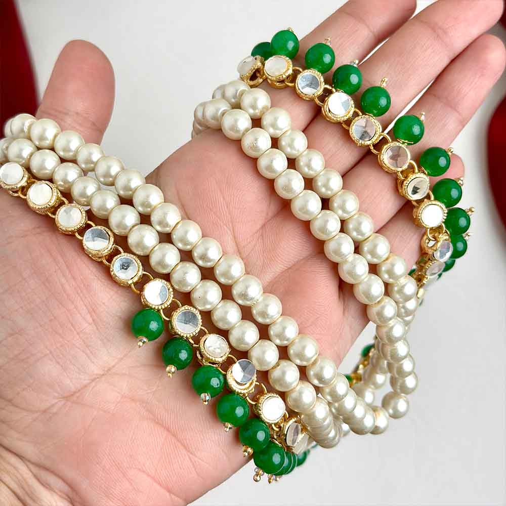 Jeena Kundan Maala (Green)