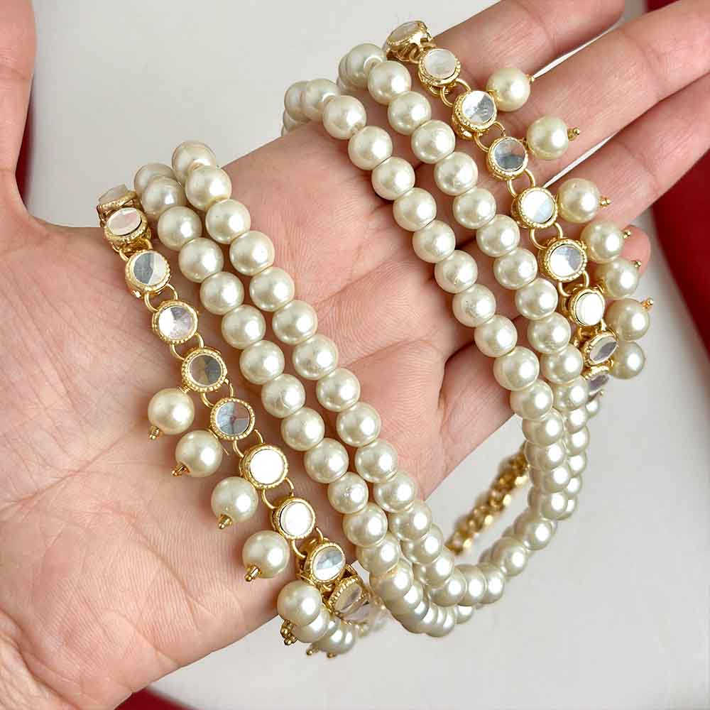 Jeena Kundan Maala (Pearl White)
