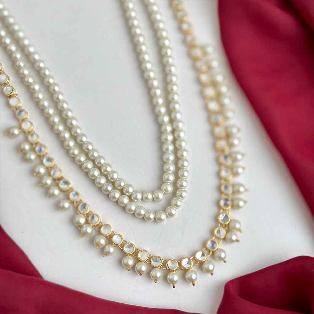 Jeena Kundan Maala (Pearl White)