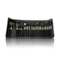 Glamorous 24 Piece Leather Brushes Set