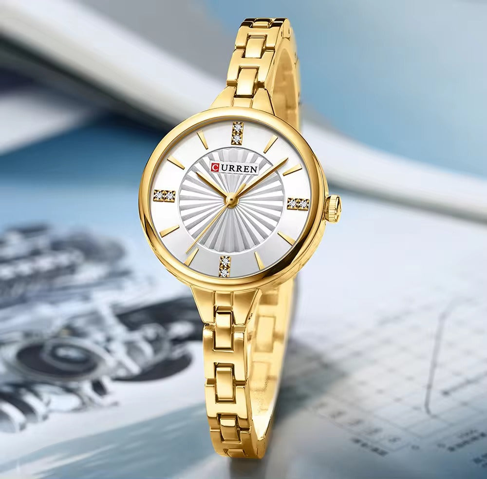 CURREN 9097 Women's Stainless Steel Watch