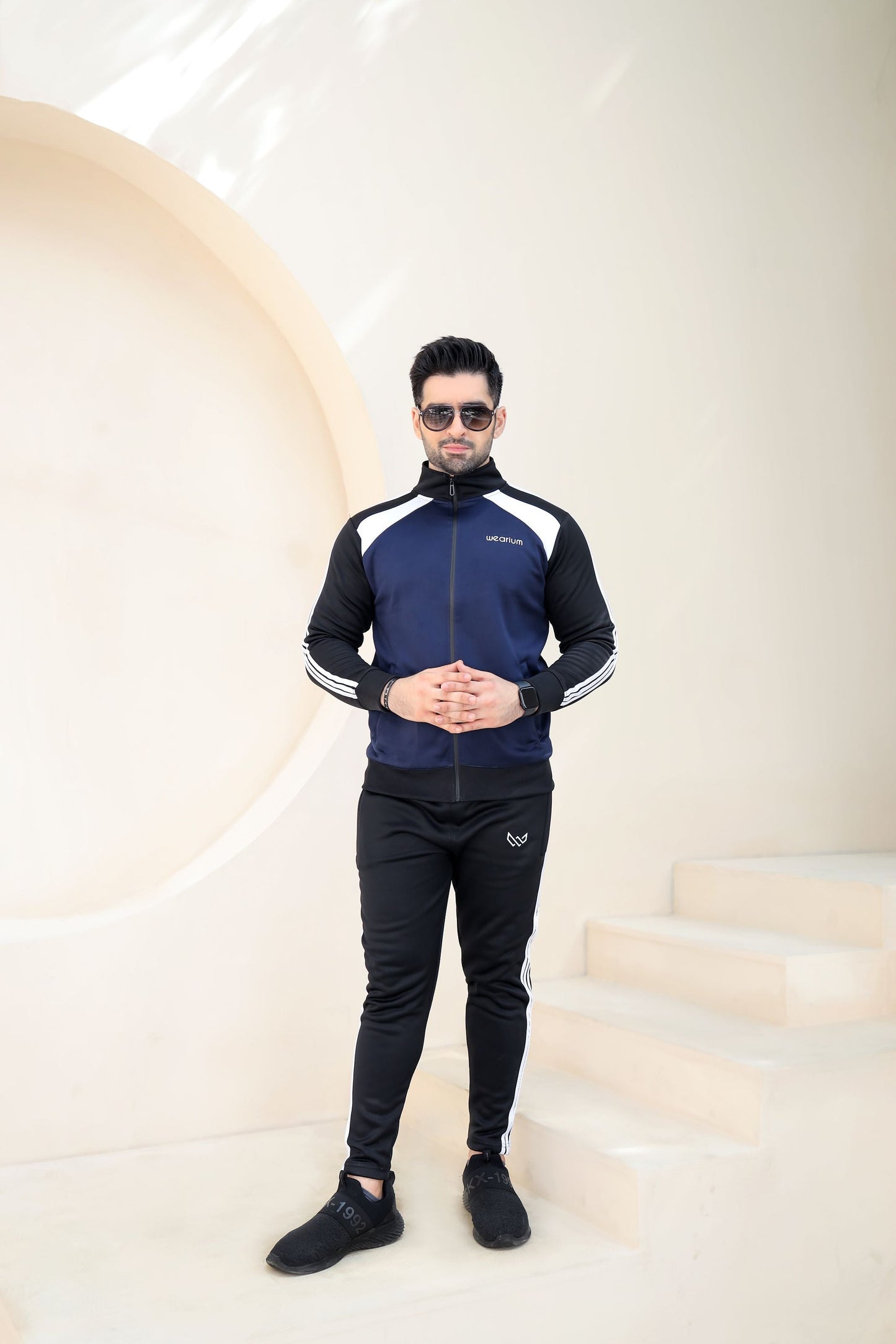 Swift-Fit Winter - Tracksuit - Black/Navy