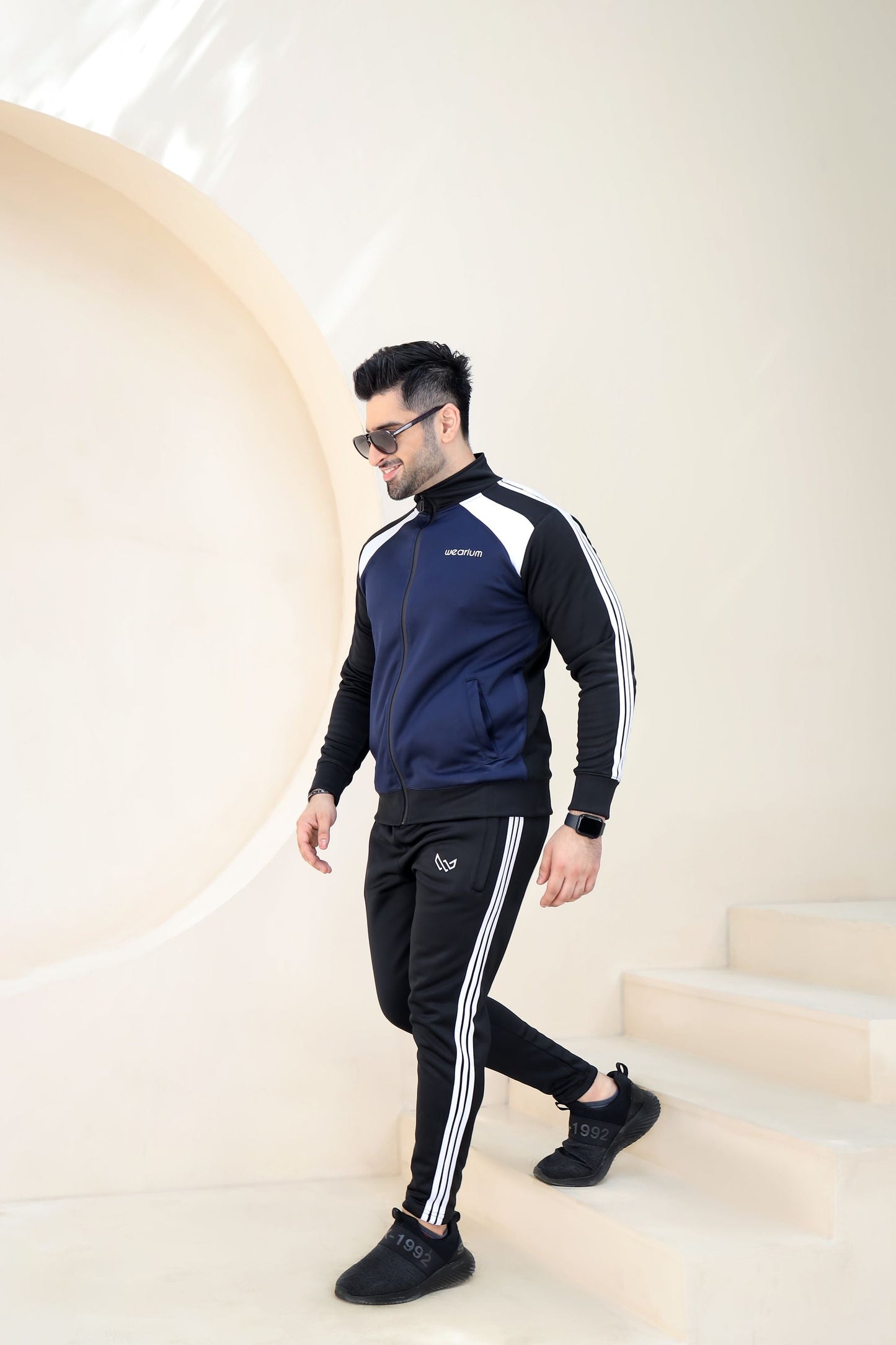 Swift-Fit Winter - Tracksuit - Black/Navy