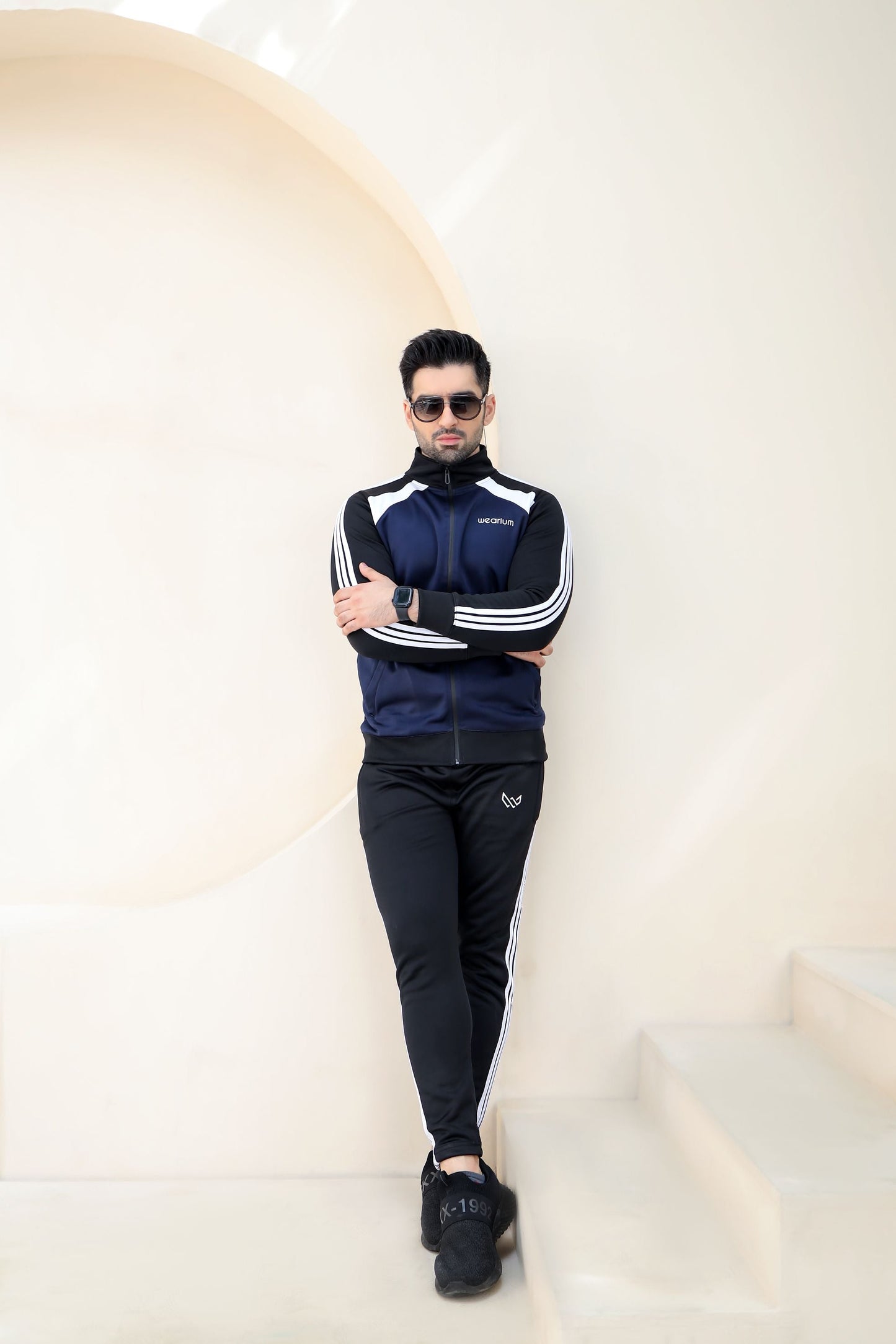 Swift-Fit Winter - Tracksuit - Black/Navy
