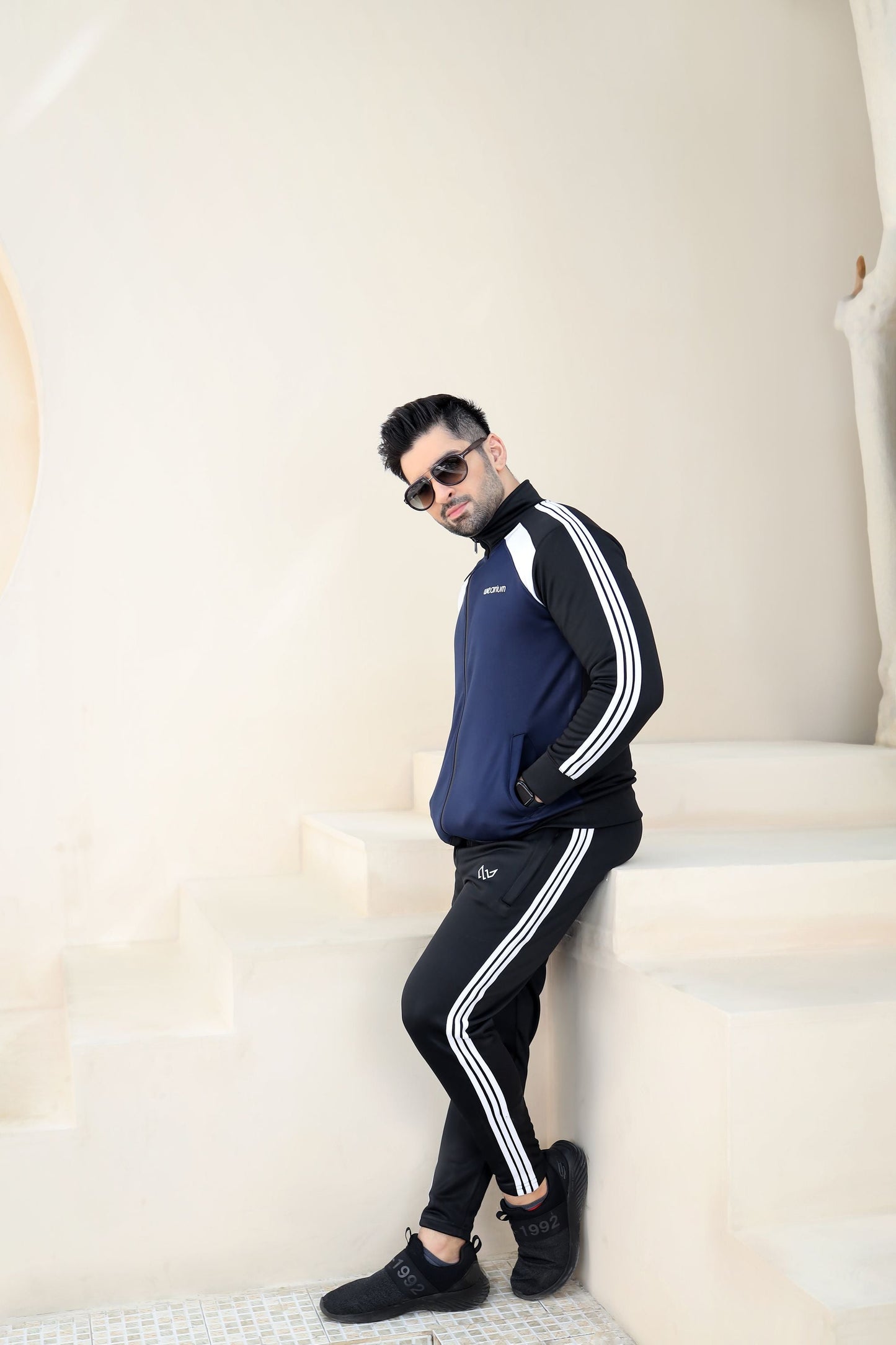 Swift-Fit Winter - Tracksuit - Black/Navy