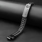 12mm Rolex Black chain Bracelet -316L