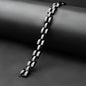 9mm Black Moonlit chain Bracelet -316L