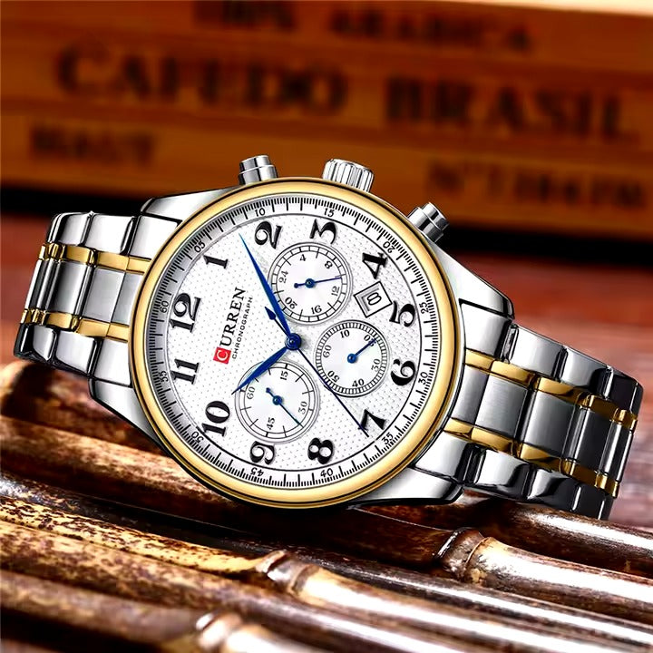 CURREN 8466 Men's Chronograph Watch