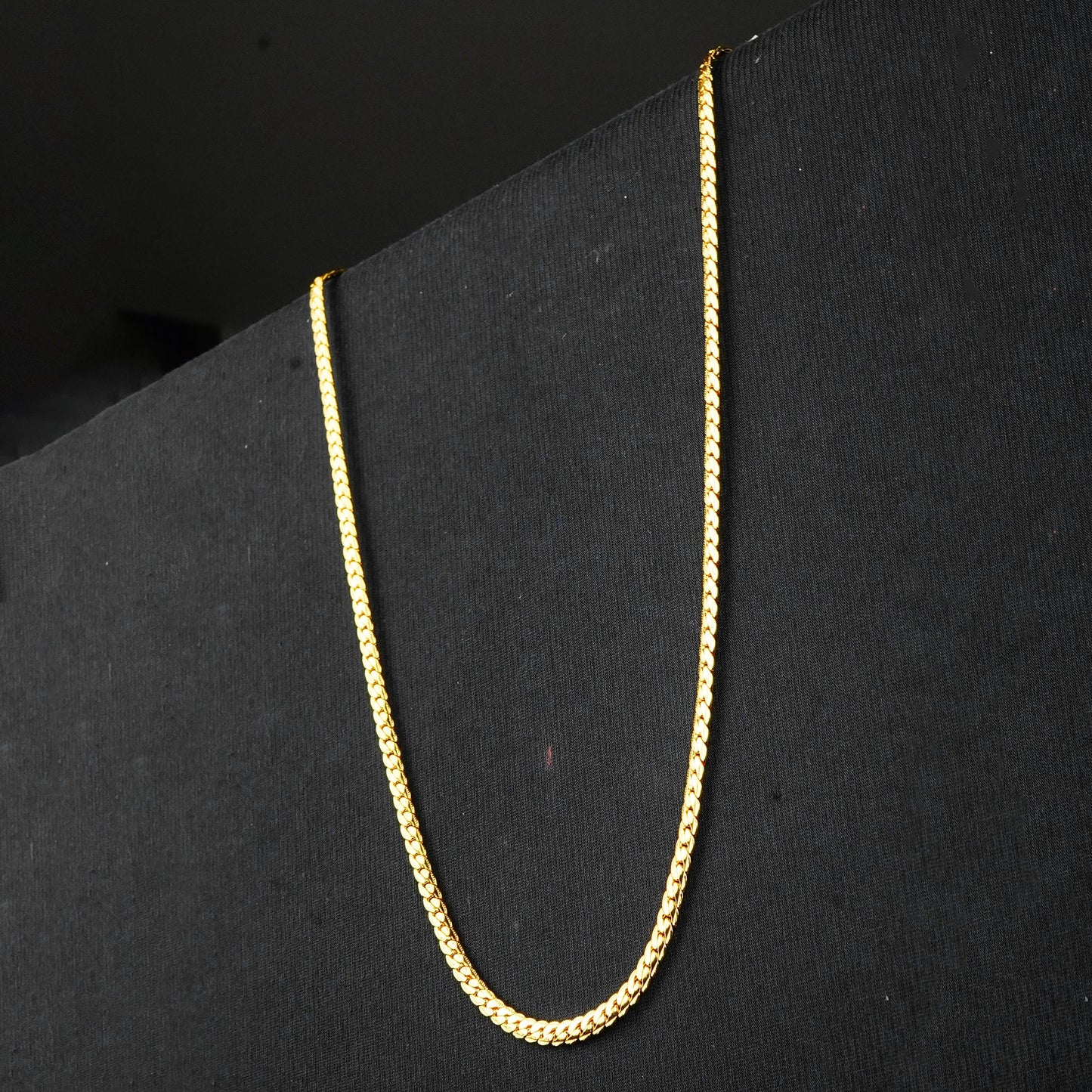 11mm Golden flex Cuban curb chain -316L