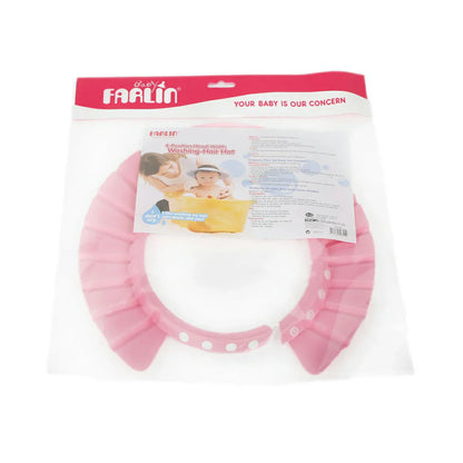 Farlin Baby Washing Hair Hat Pink