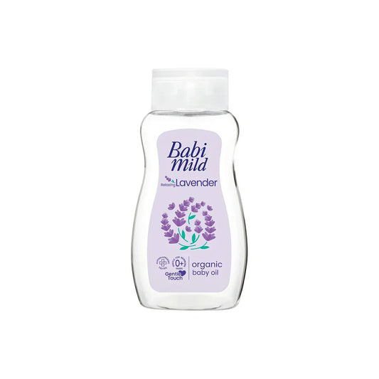 Babi Mild Relaxing Lavender Organic Baby Oil 100ml