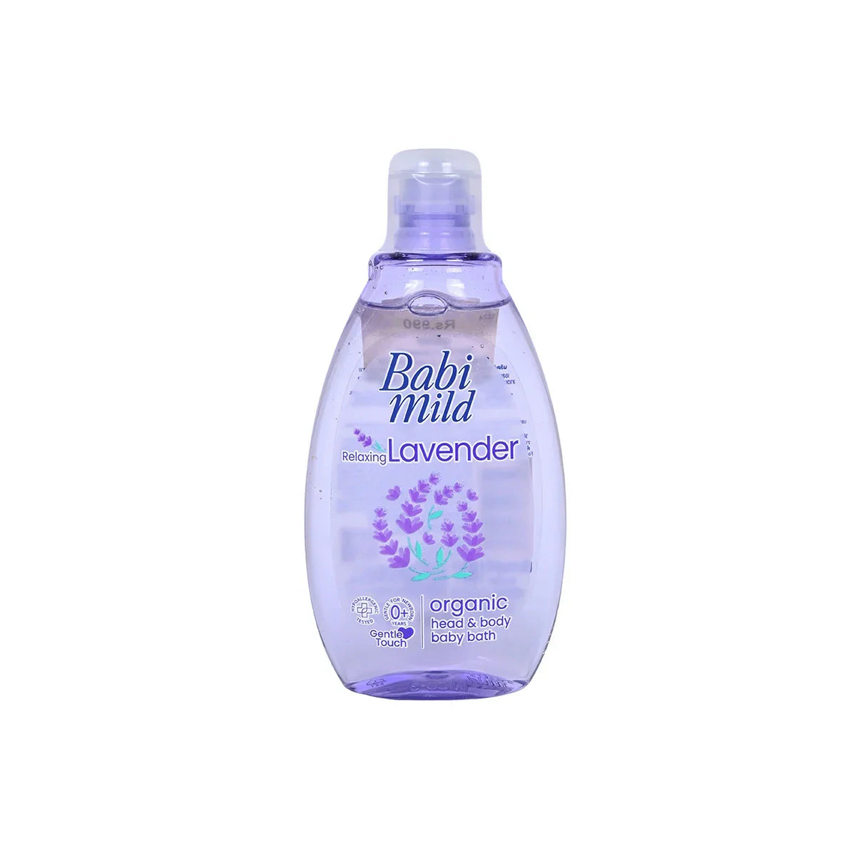 Babi Mild Relaxing Lavender Organic Head & Body Baby Bath 180ml
