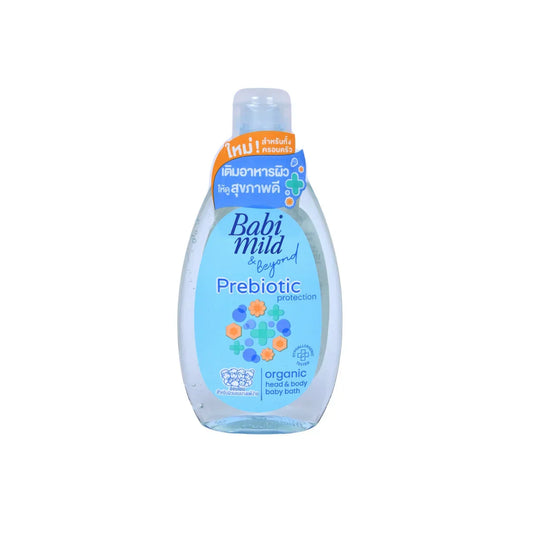 Babi Mild & Beyond Organic Head & Body Baby Bath 180ml