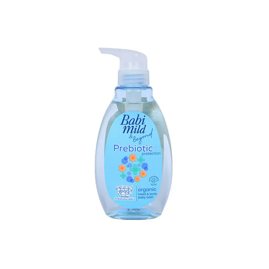 Babi Mild & Beyond Organic Head & Body Baby Bath 380ml