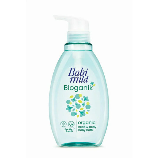 Babi Mild Bioganik Organic Head & Body Baby Bath 380ml