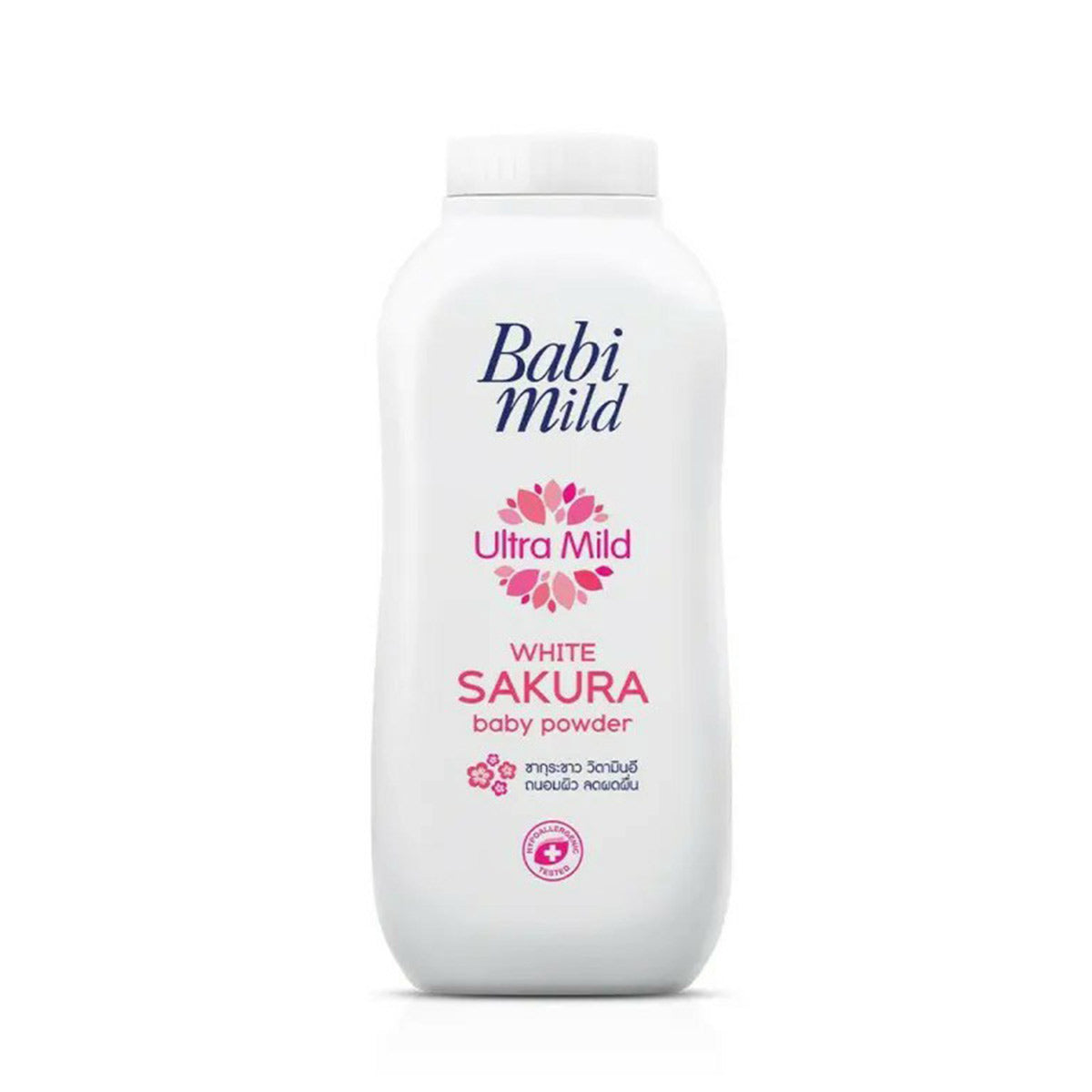 Babi Mild Ultra Mild White Sakura Baby Powder 160g