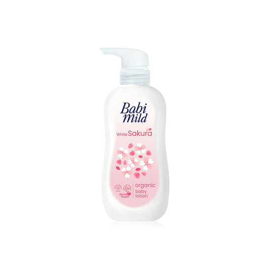 Babi Mild White Sakura Organic Baby Lotion 350ml