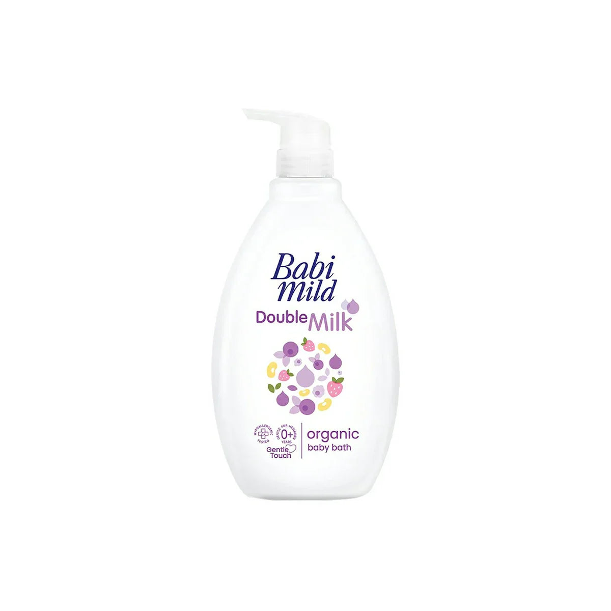 Babi Mild Double Milk Organic Head & Body Baby Bath 800ml
