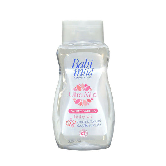 Babi Mild Ultra Mild White Sakura Baby Oil 100ml