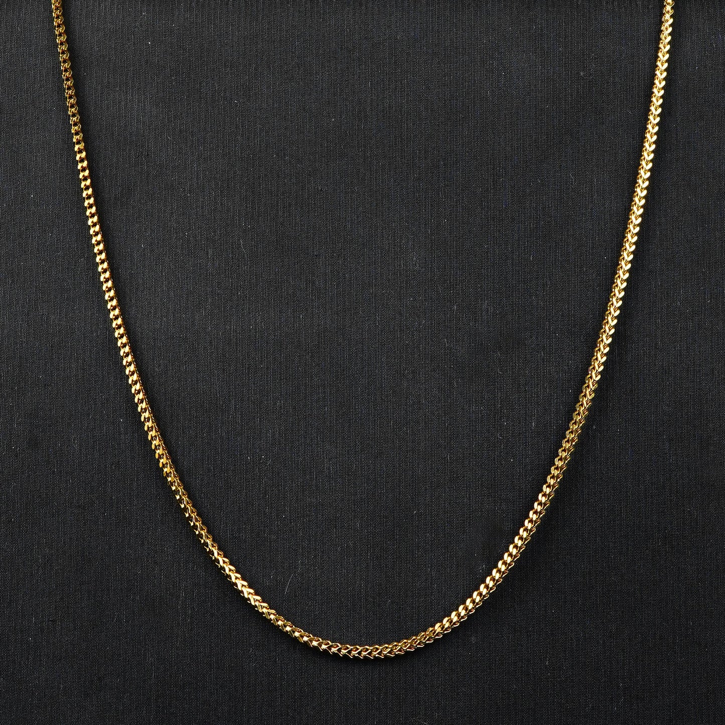3mm FlexGold Square Wheat chain -316L
