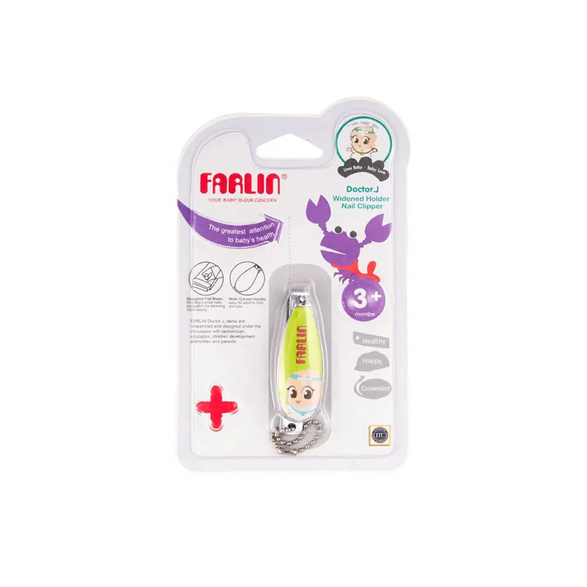 Farlin Nail Clipper Green