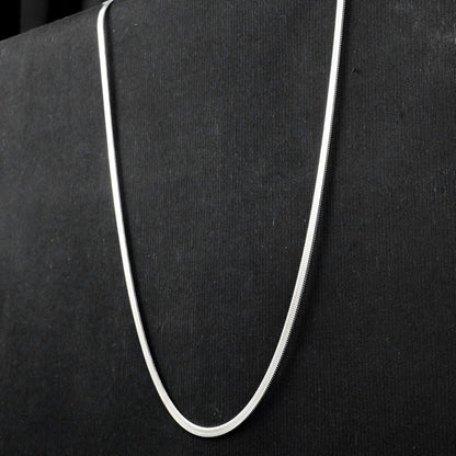 5mm Silver Flex Herringbone chain -316L
