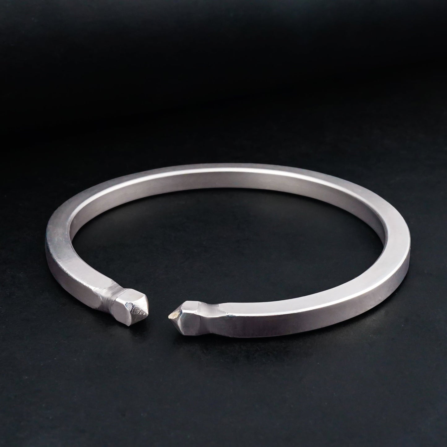 5mm Silver Plain Bangle