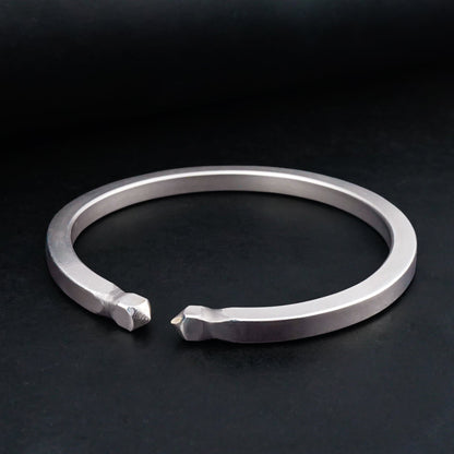 5mm Silver Plain Bangle