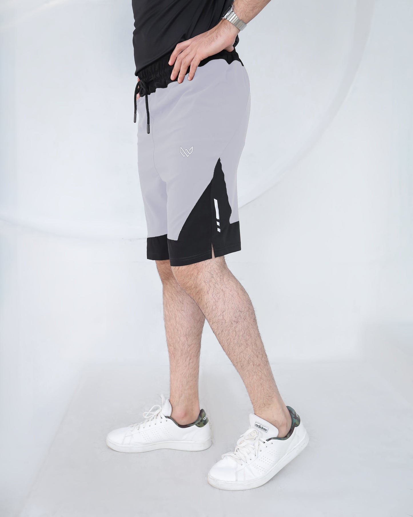 Agility Shorts - Silver/Black